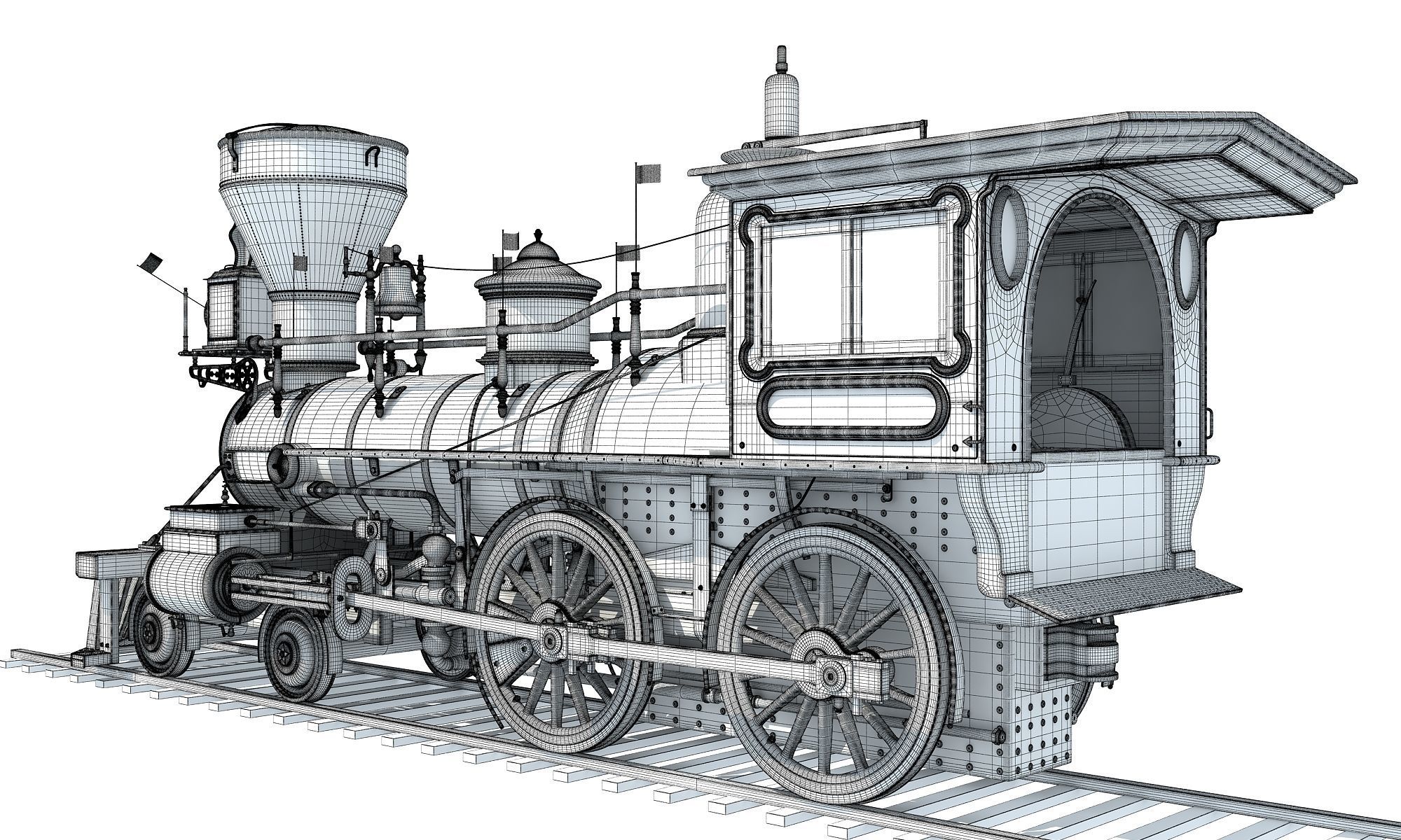 Jupiter Locomotive 3D model_14