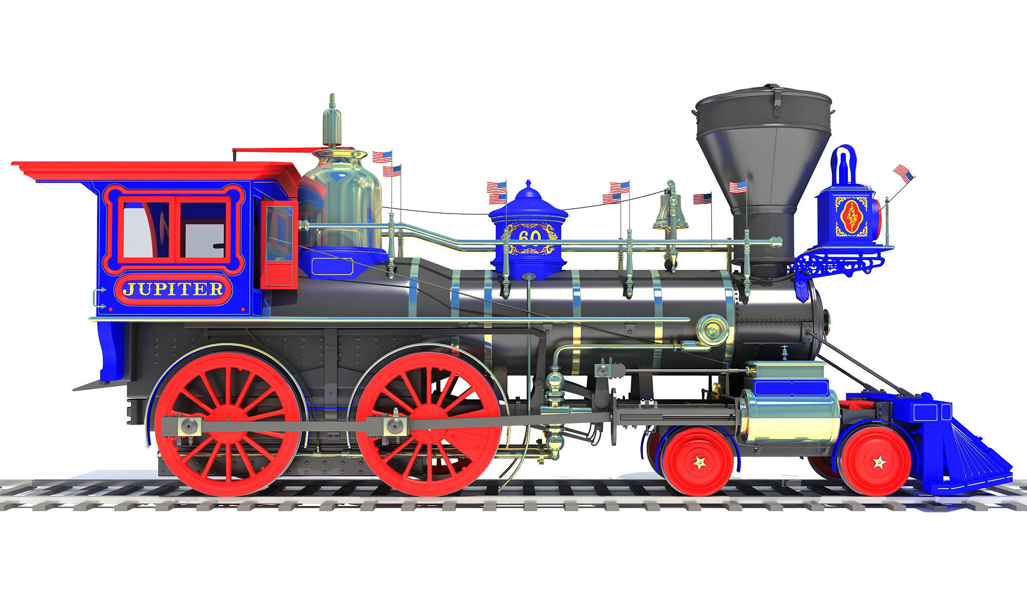 Jupiter Locomotive 3D model_10
