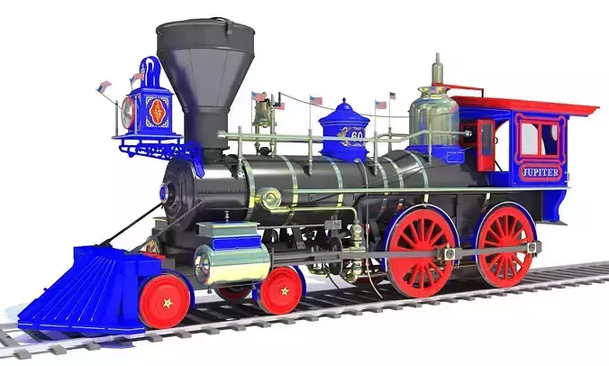 Jupiter Locomotive 3D model