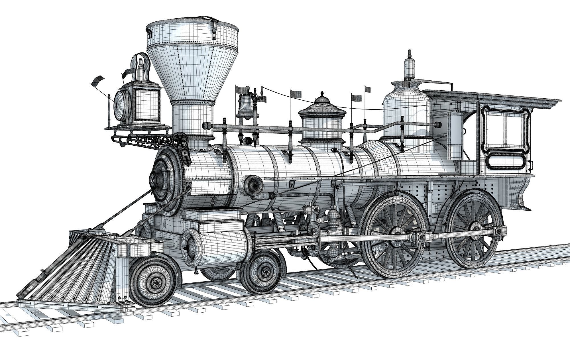 Jupiter Locomotive 3D model_13