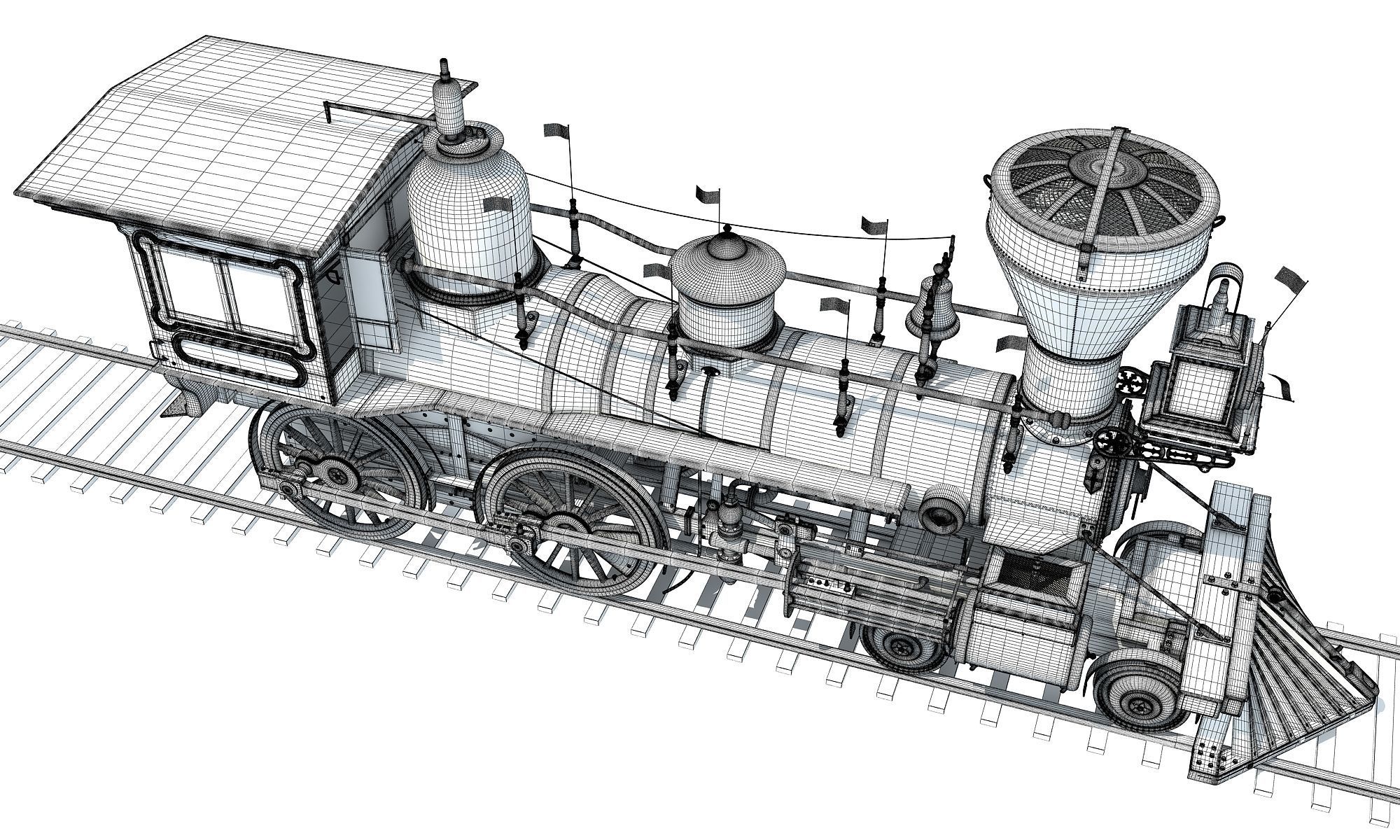 Jupiter Locomotive 3D model_16