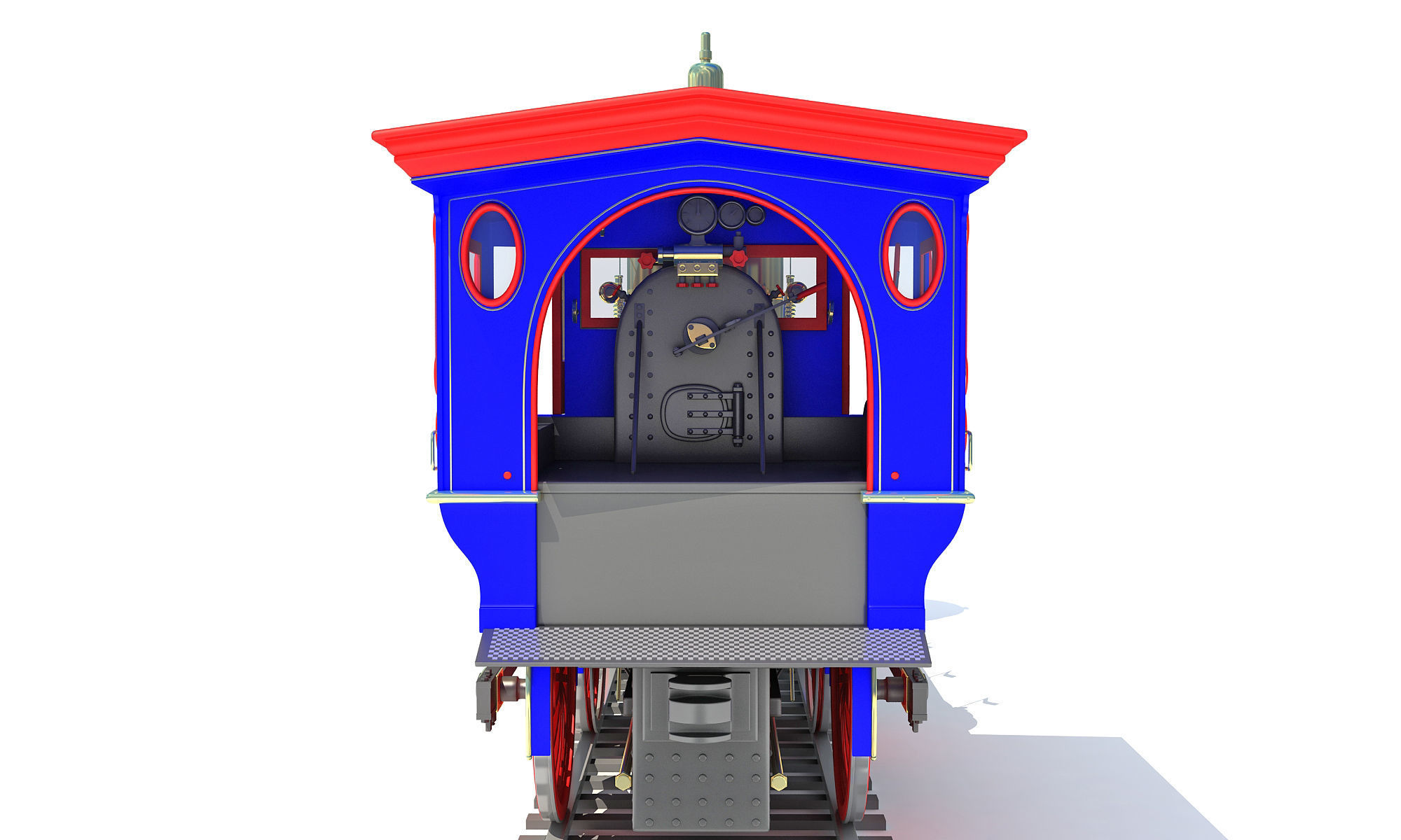 Jupiter Locomotive 3D model_7