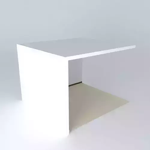 nightstand empty room with chair