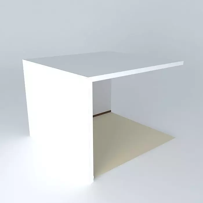 nightstand empty room with chair Free 3D model_0