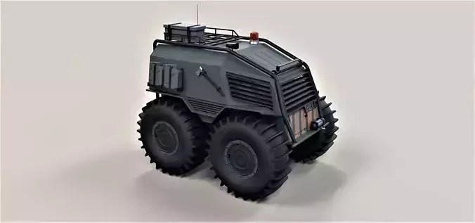 SHERP Ultimate survival machine for zombie apocalypses 3D model