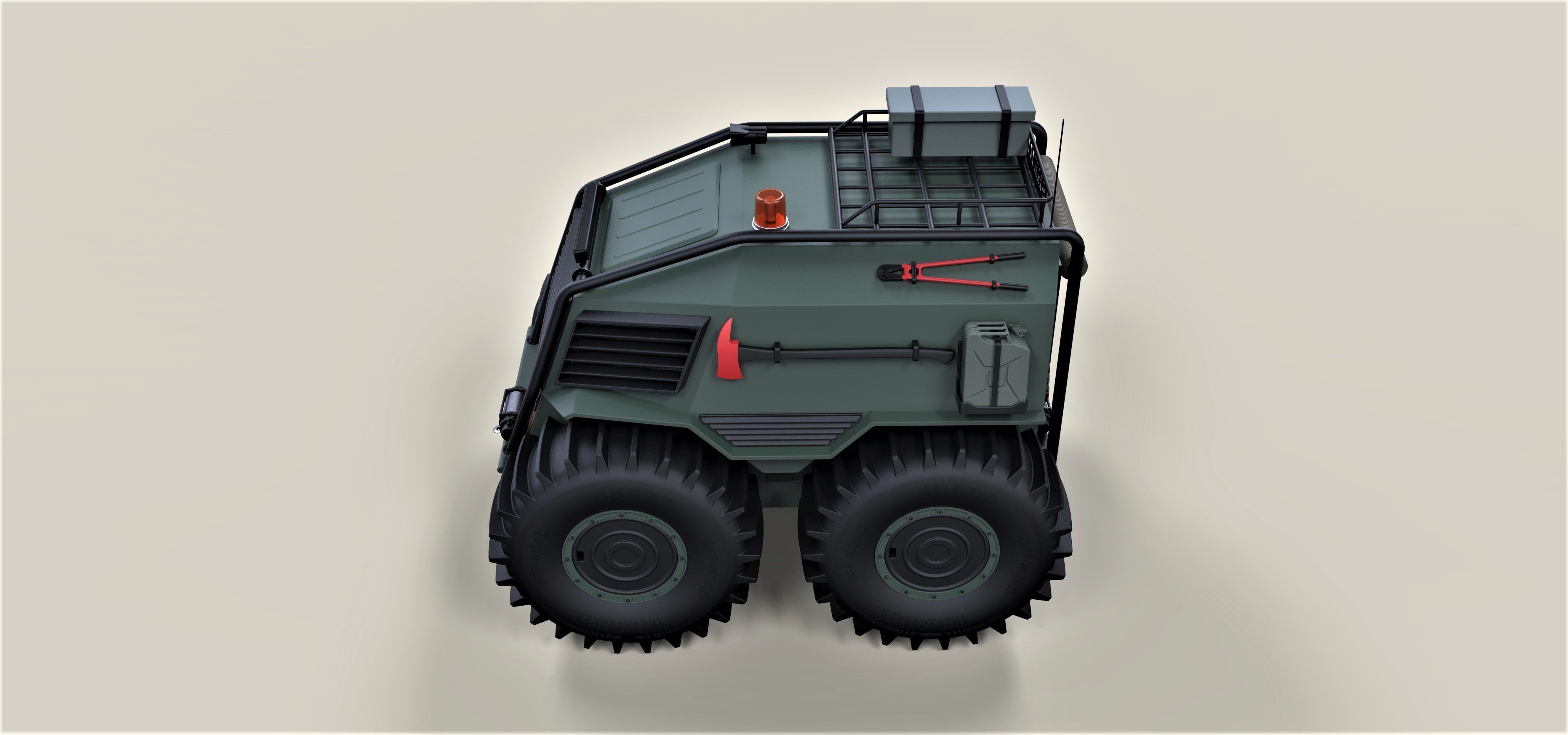 SHERP Ultimate survival machine for zombie apocalypses 3D model_11
