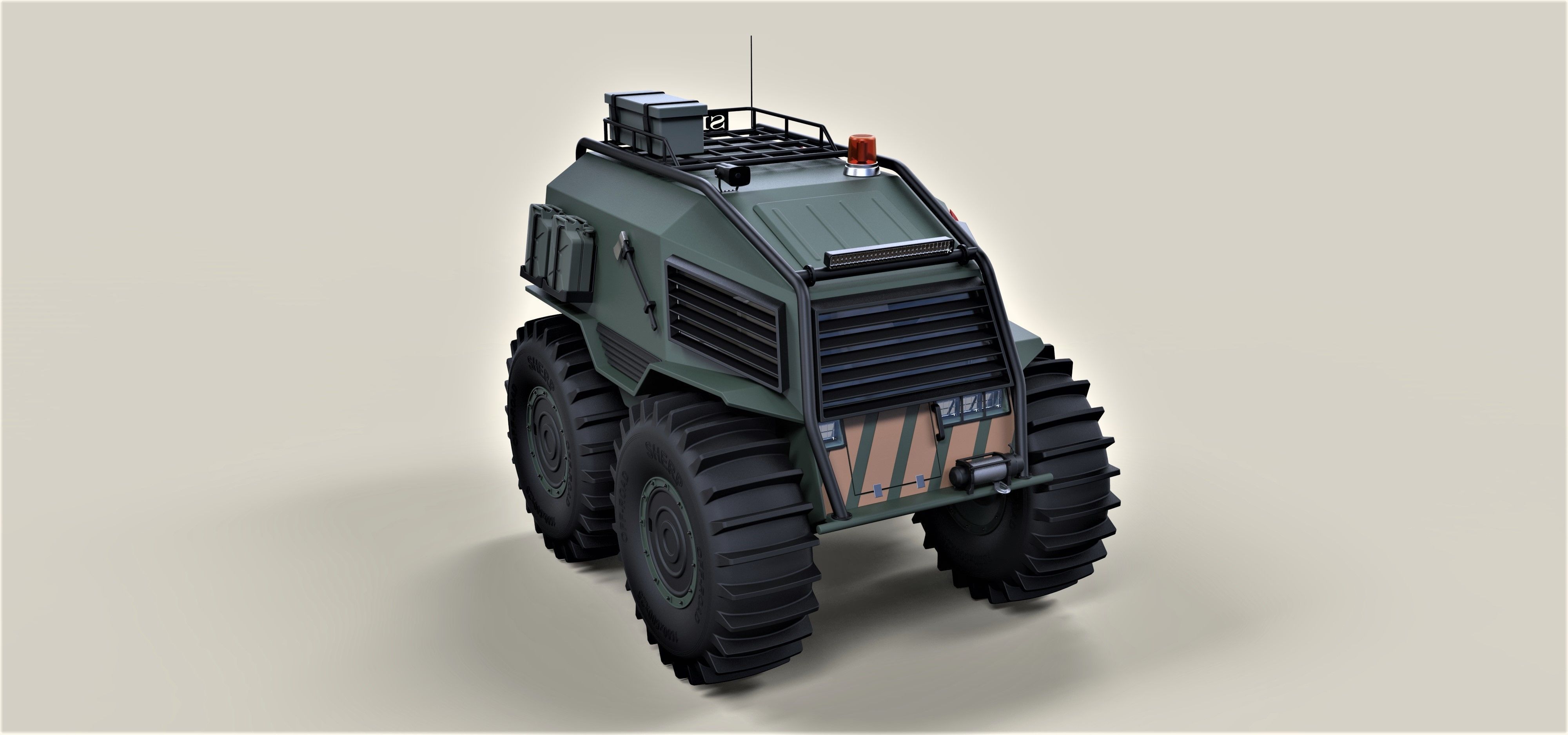 SHERP Ultimate survival machine for zombie apocalypses 3D model_3