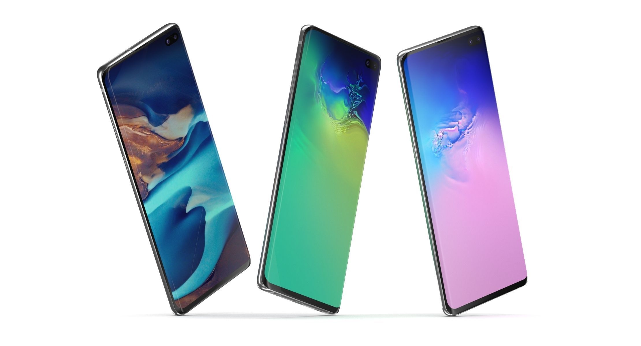 Samsung Galaxy S10 Plus Black 3D model_6