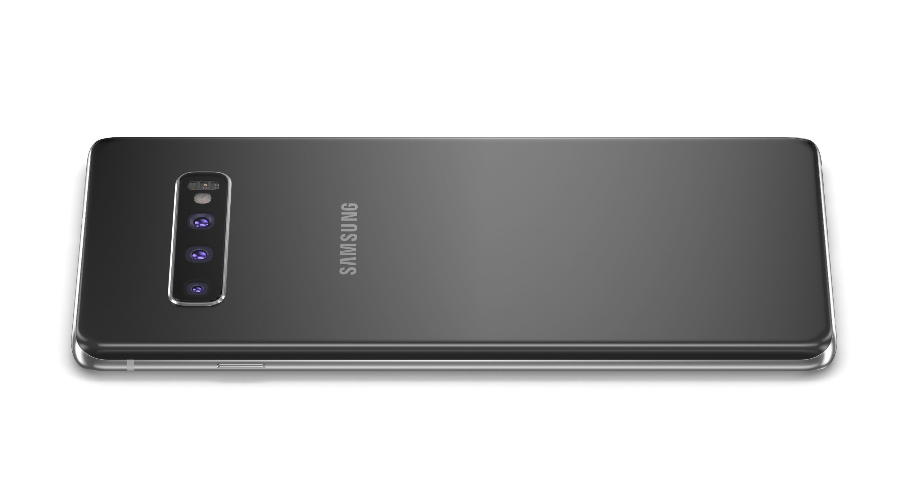 Samsung Galaxy S10 Plus Black 3D model_4