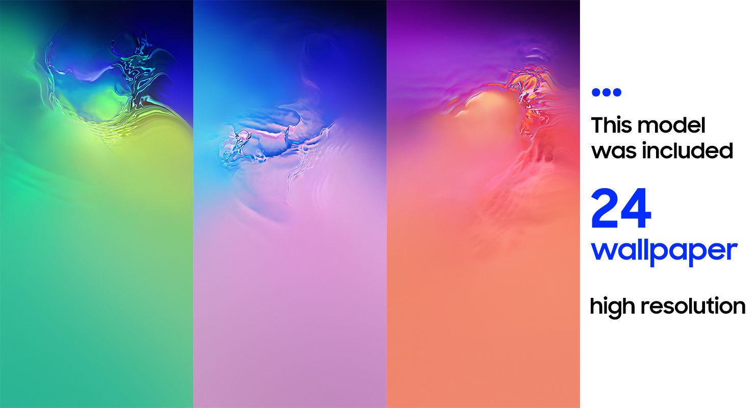 Samsung Galaxy S10 Plus Black 3D model_9