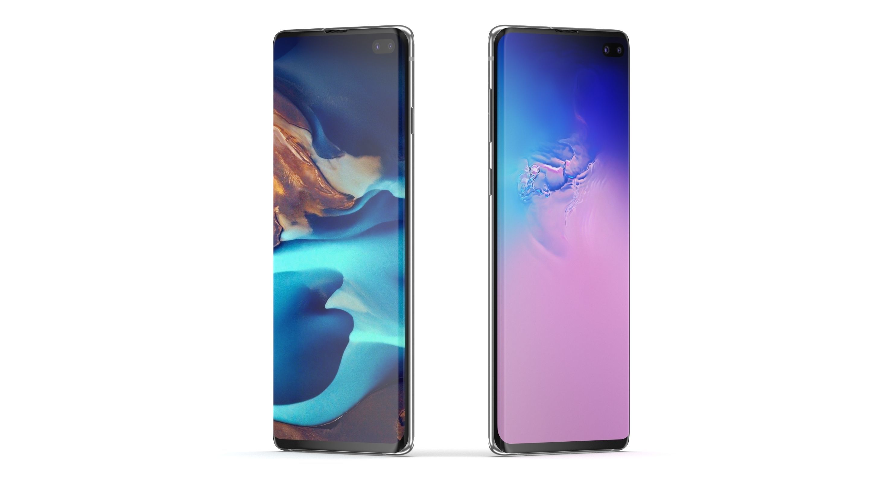 Samsung Galaxy S10 Plus Black 3D model_2