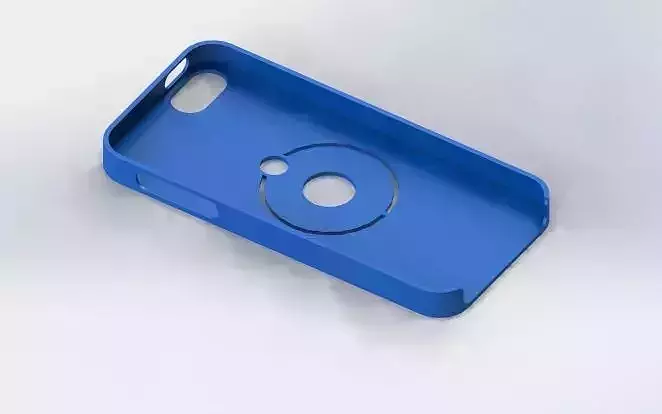 Dottor Manhattan  Iphone 5S and SE case 3D print model