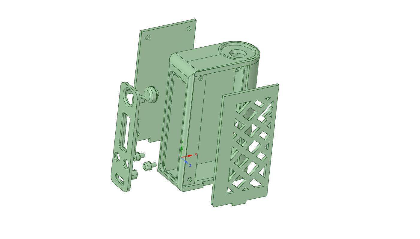 DNA 75 Squonk Mod 3D print model_2