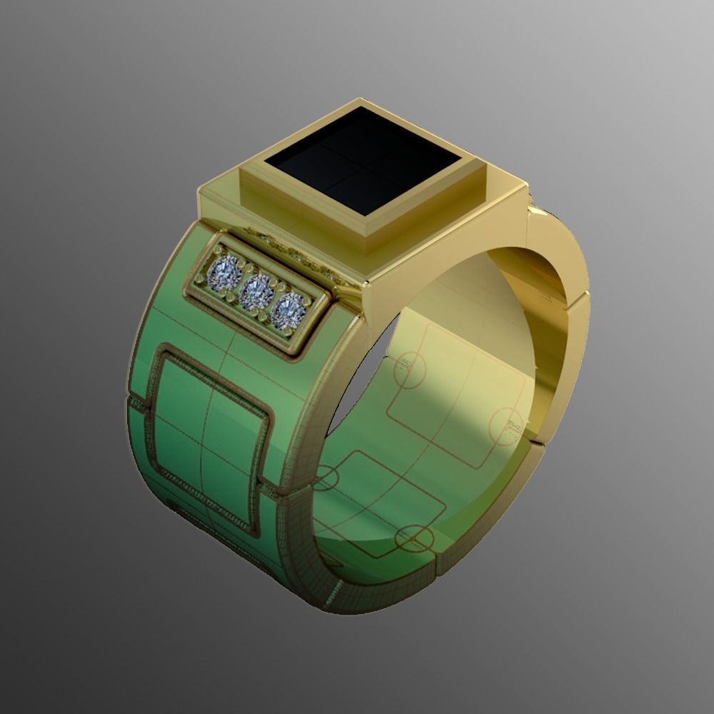 Ring od 33 3D print model_5