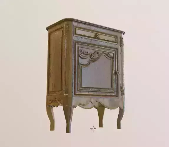 vintage old wooden dresser