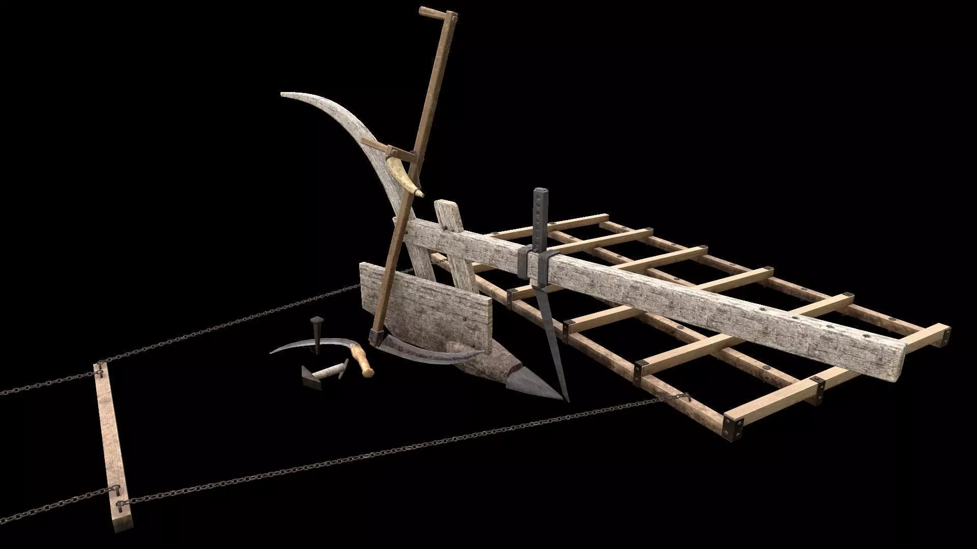 Medieval Agriculture Asset Pack Low-poly 3D model