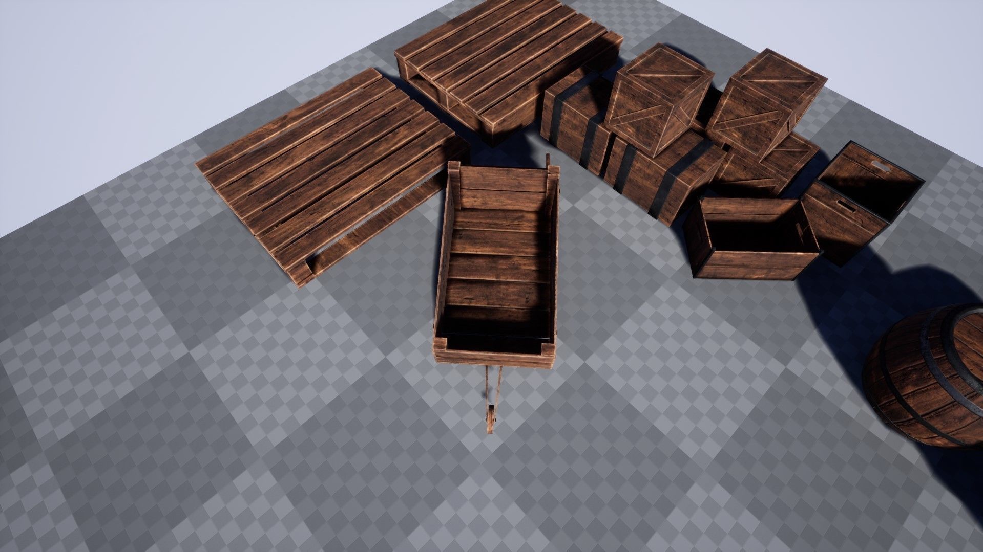 Medieval Props Pack 1 Low-poly 3D model_12