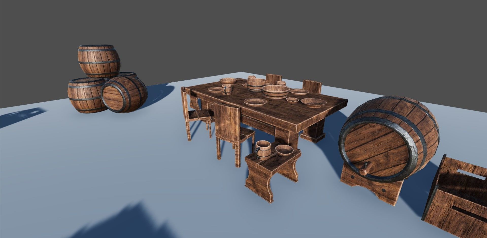 Medieval Props Pack 1 Low-poly 3D model_14