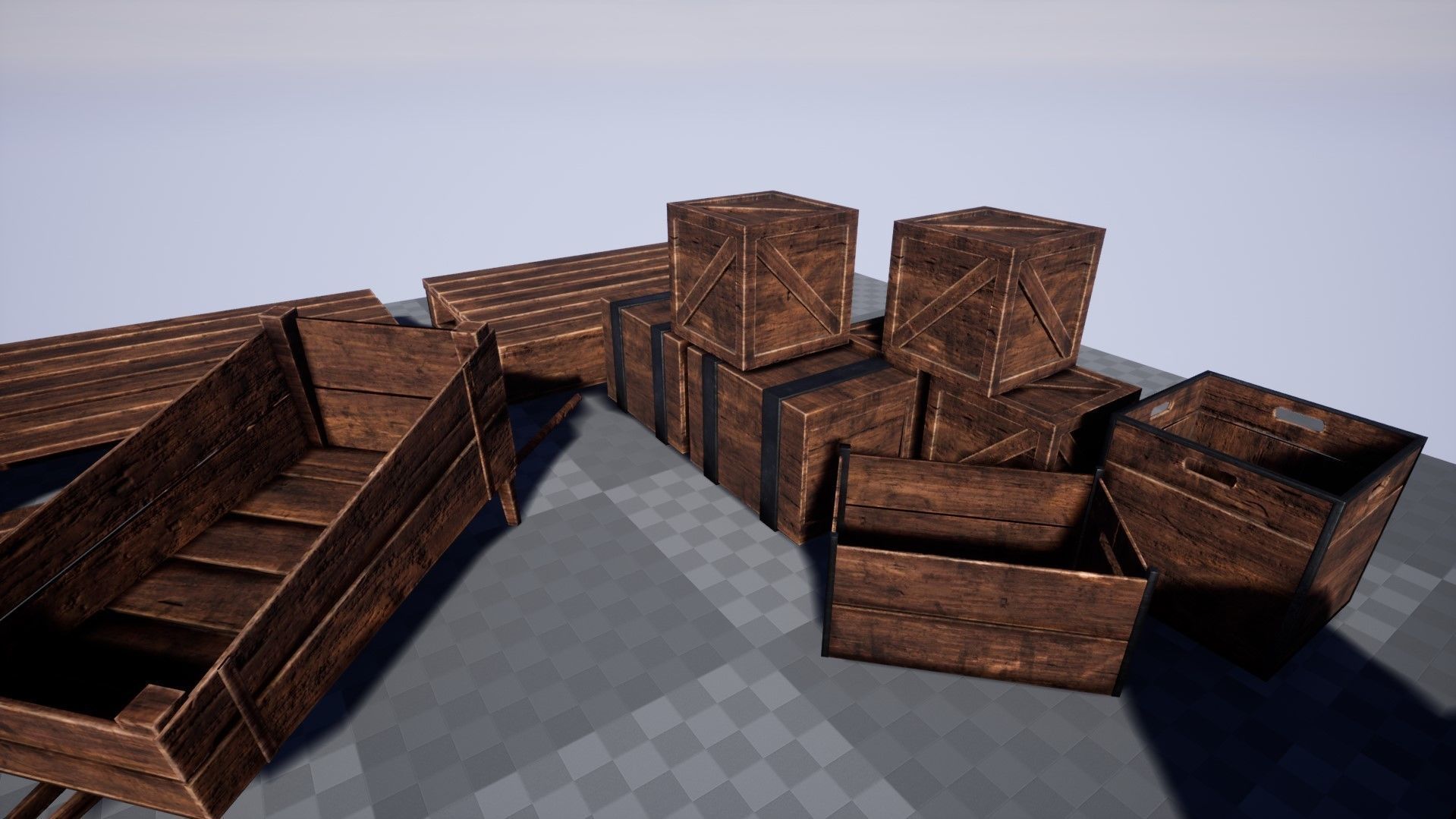 Medieval Props Pack 1 Low-poly 3D model_8