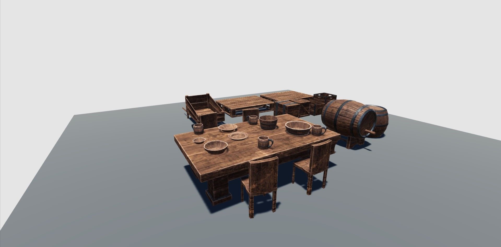 Medieval Props Pack 1 Low-poly 3D model_22