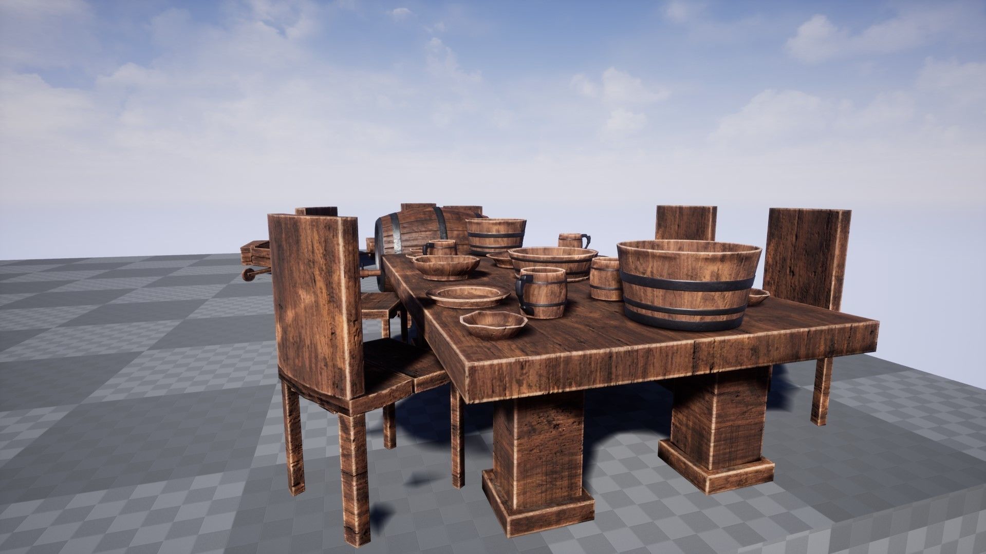 Medieval Props Pack 1 Low-poly 3D model_11