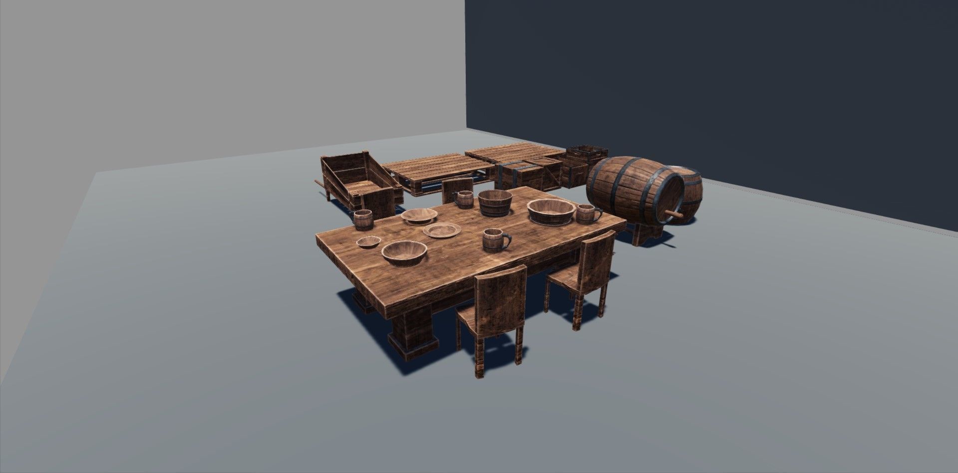 Medieval Props Pack 1 Low-poly 3D model_17