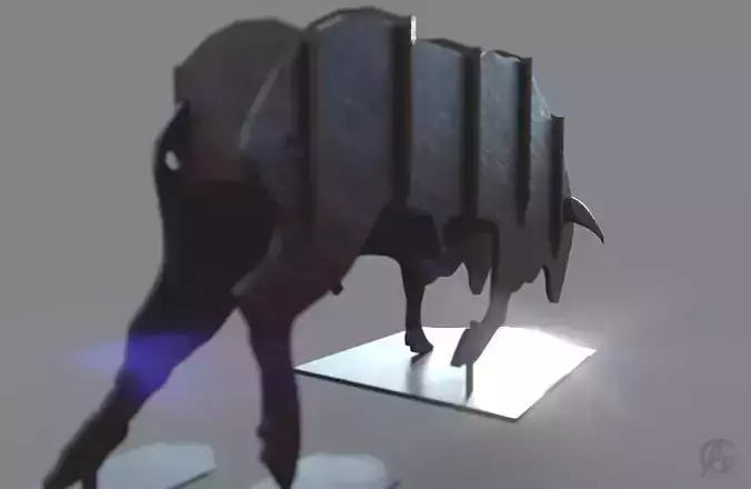 Bull Figurine