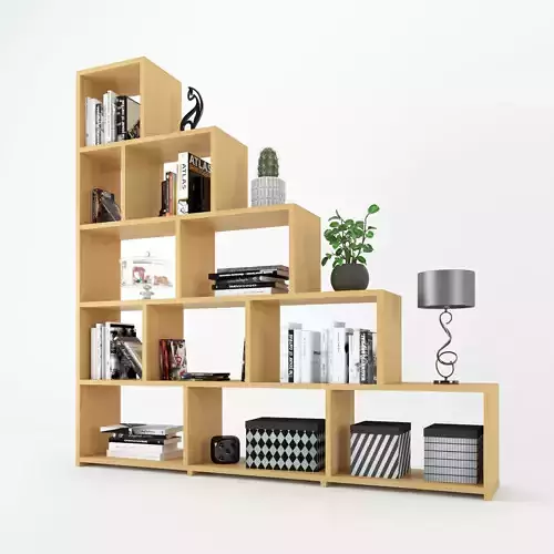 Shelf Staircase Decoration