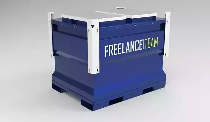 IBC Tank 1000lit 3D model