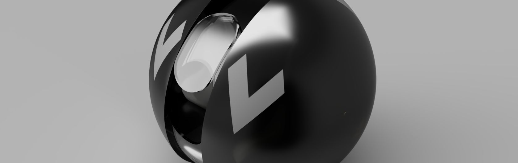 Sphere for possible future Transportation Low-poly 3D model_6