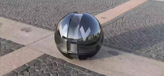 Sphere for possible future Transportation Low-poly 3D model Sphere for possible future Transportation Low-poly 3D model