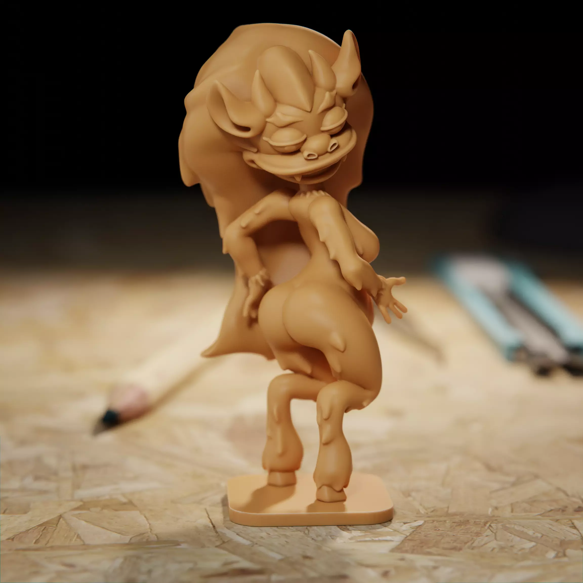 Connie  hormone monster stl 3D print model_0