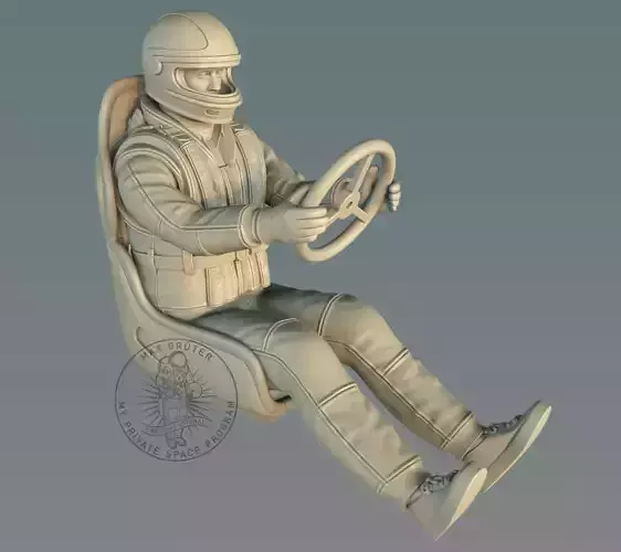 RC Racing Boat Pilot 3D print model