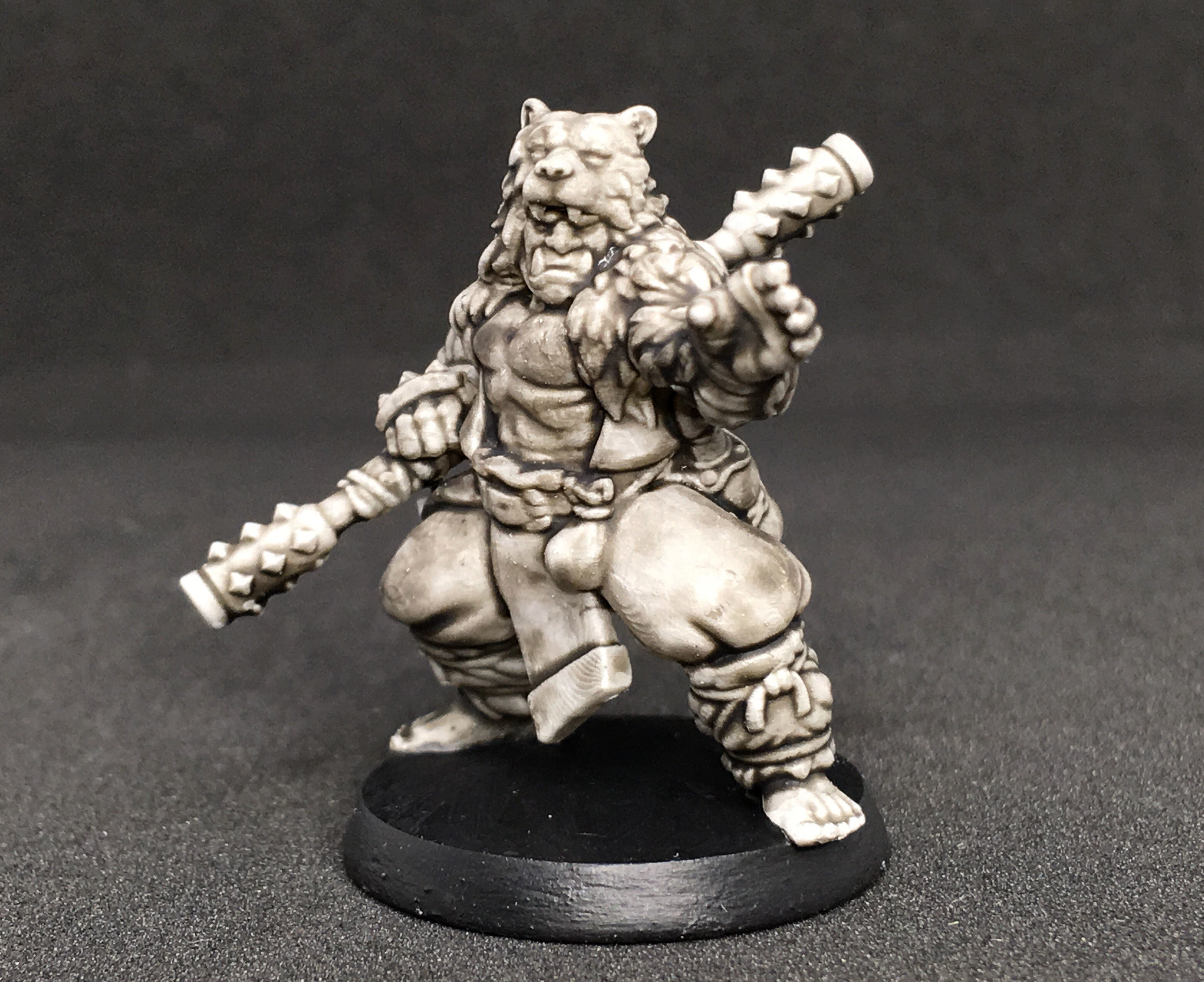 Orc Monk 3D print model_5