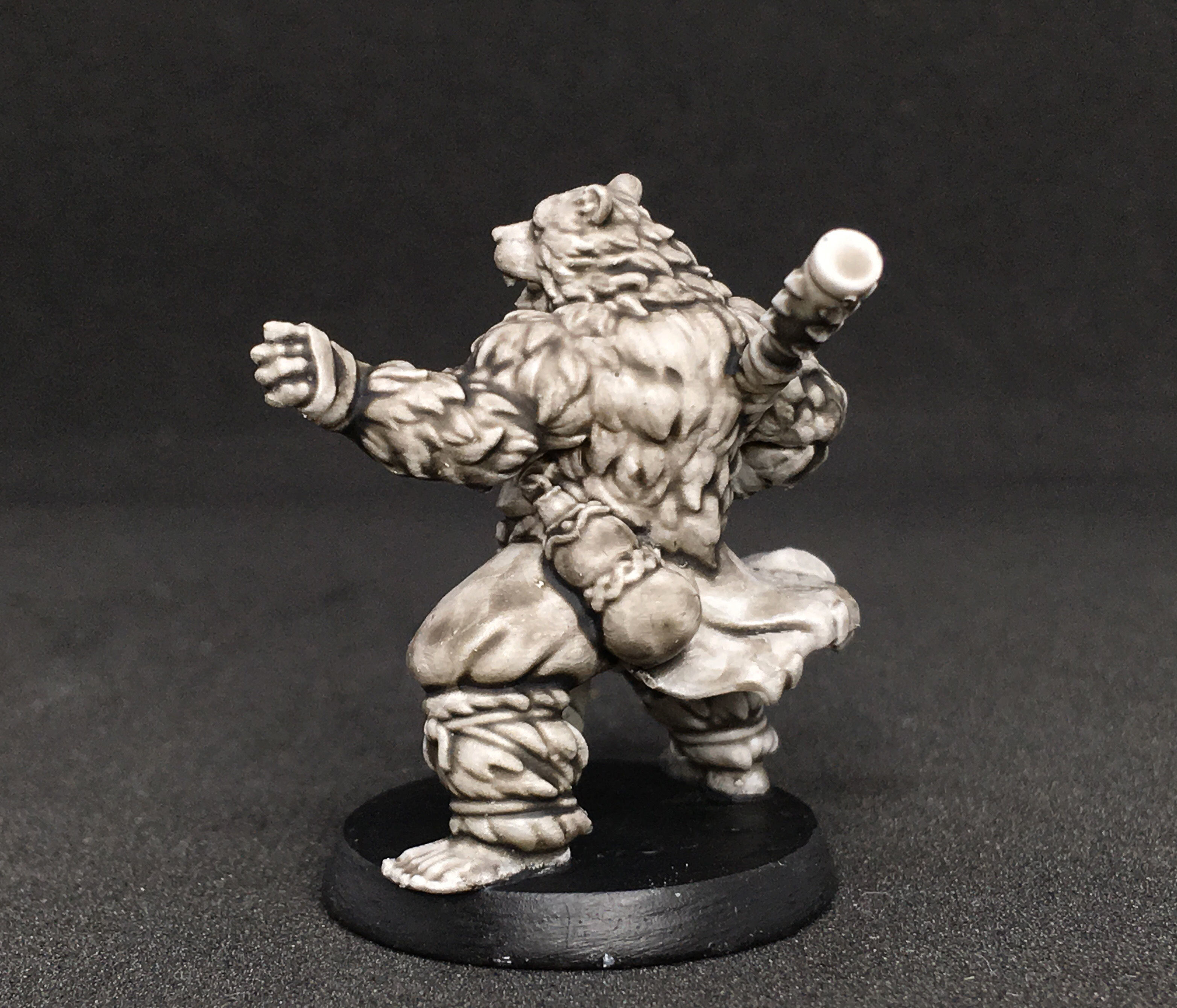 Orc Monk 3D print model_6
