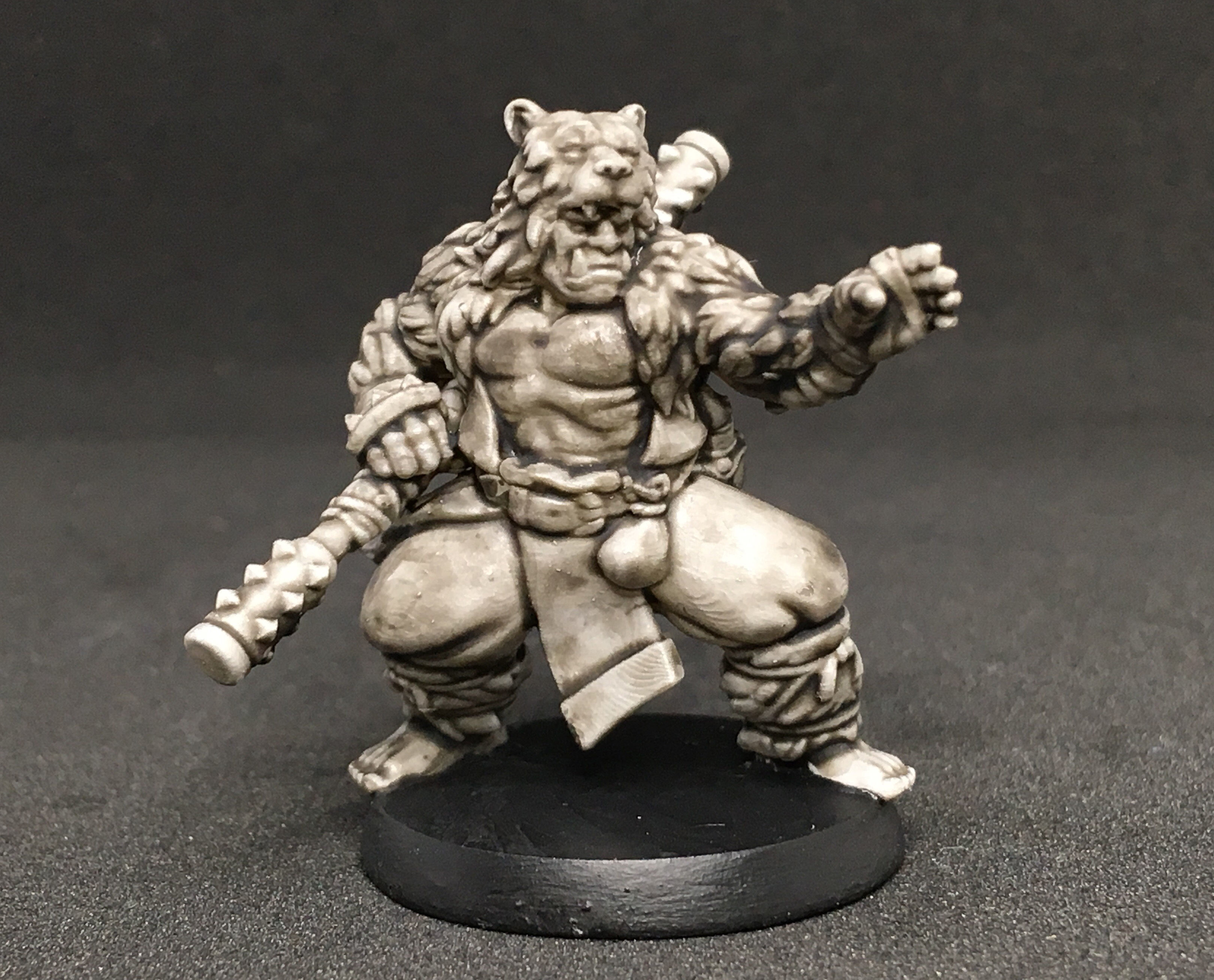 Orc Monk 3D print model_4