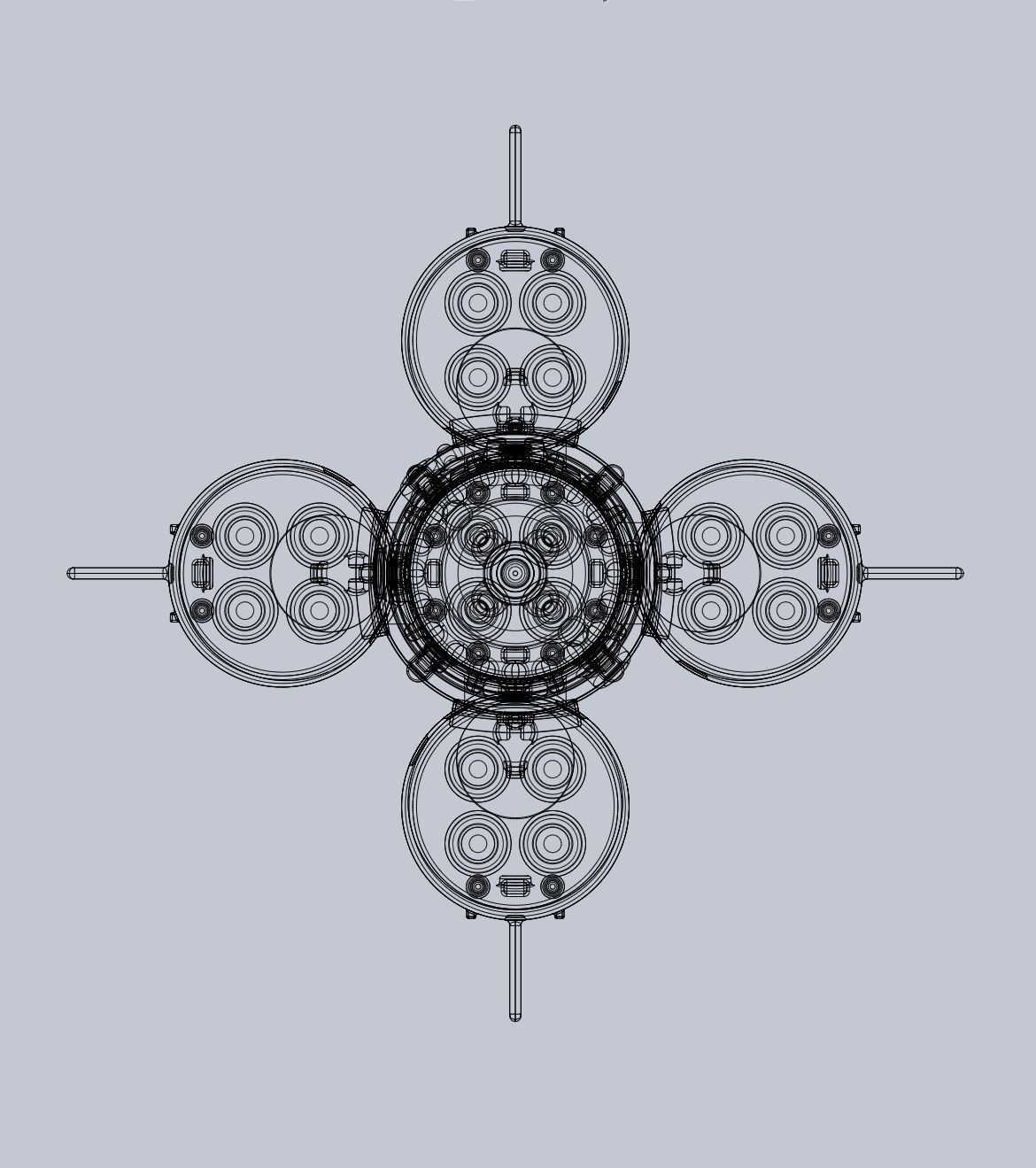 Soyuz Rocket Printable Model 3D print model_24