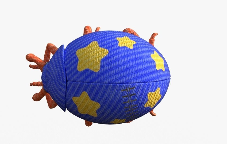 Brave Ladybug Free low-poly 3D model_2