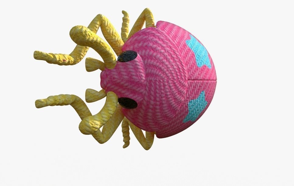 Brave Ladybug Free low-poly 3D model_4