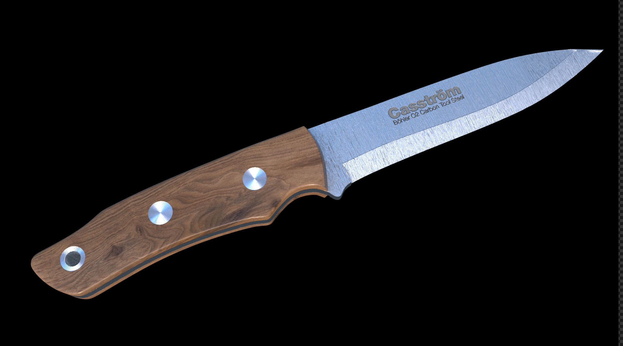 knife free 3D model CGTrader