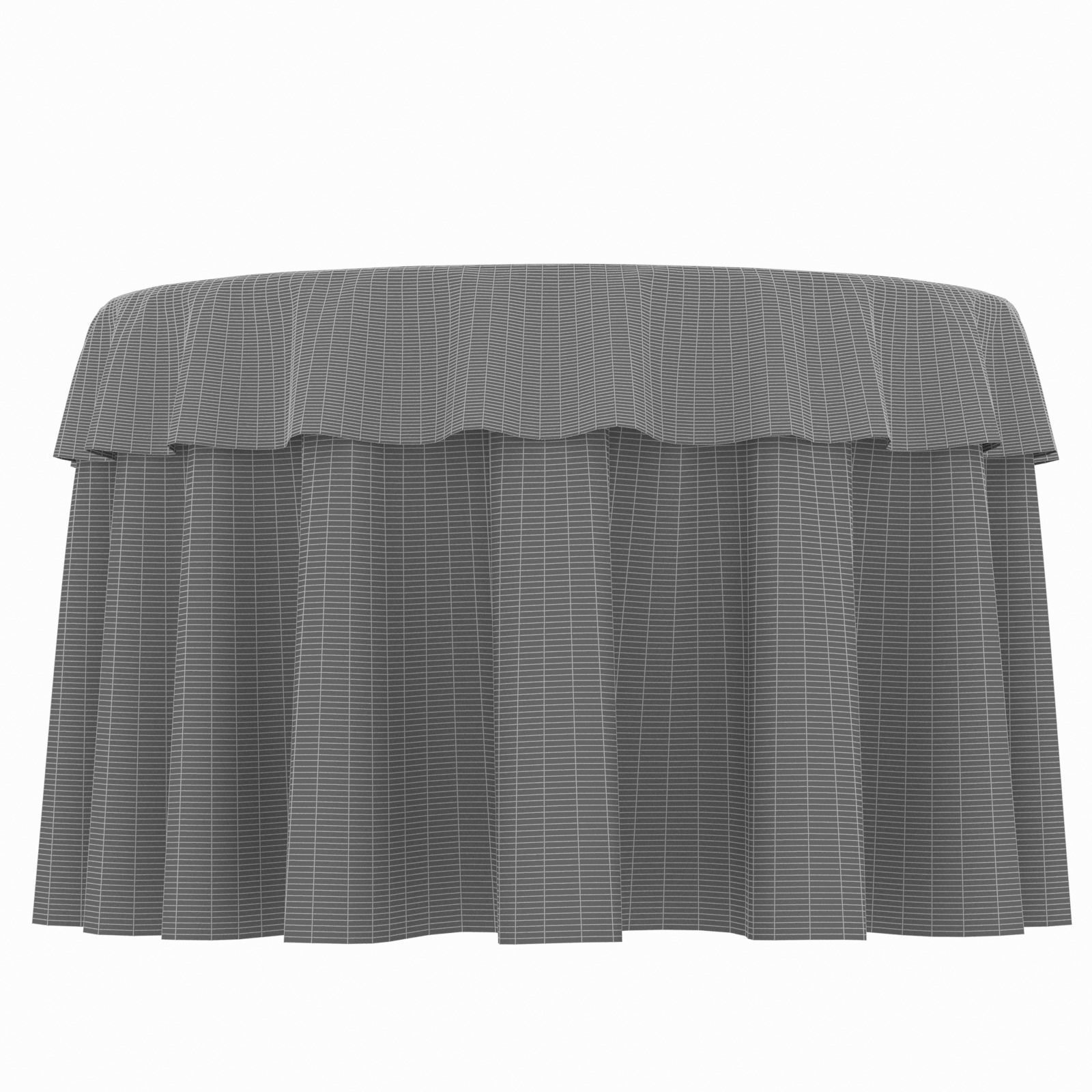 Restaurant Table LD3D0003 3D model_4