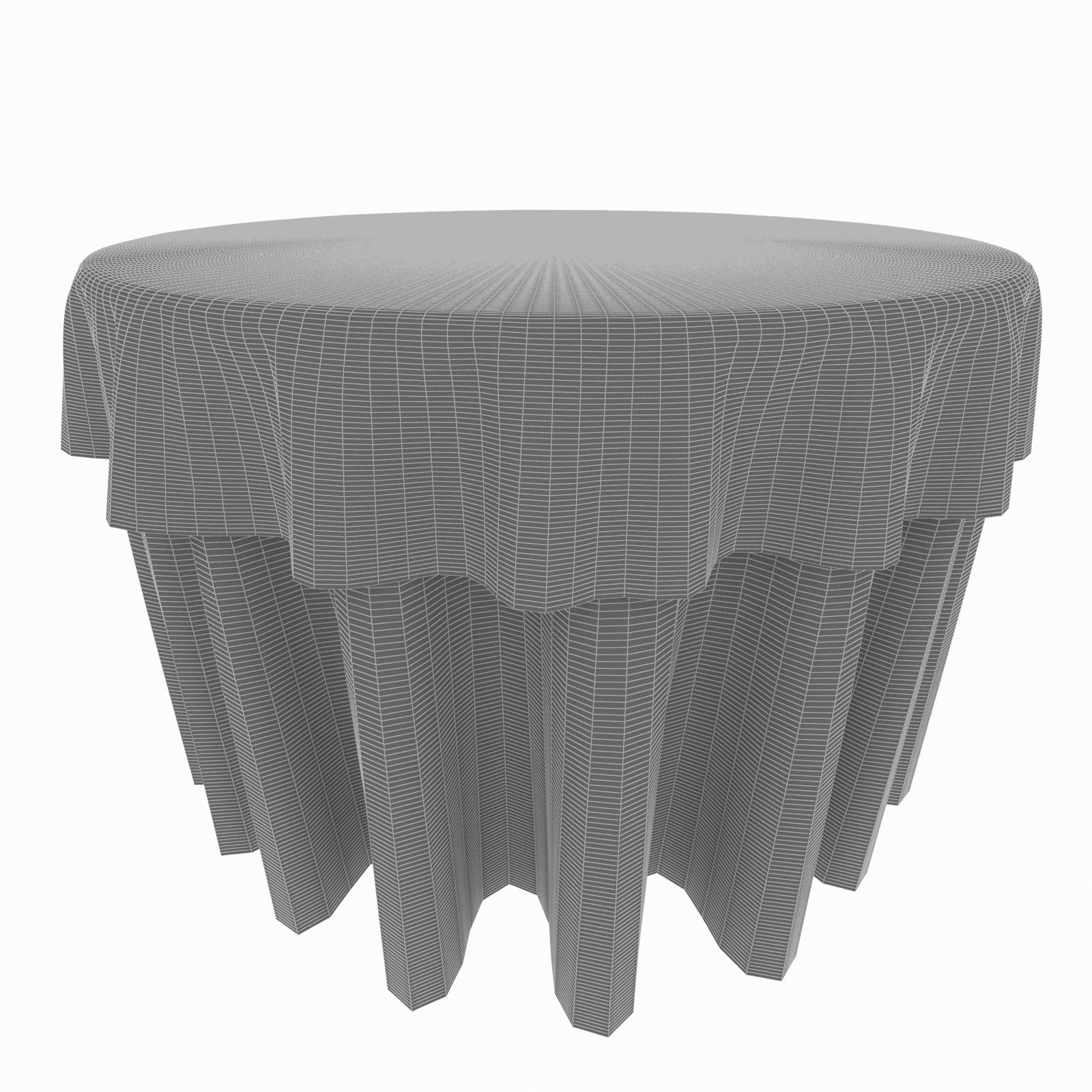 Restaurant Table LD3D0003 3D model_5