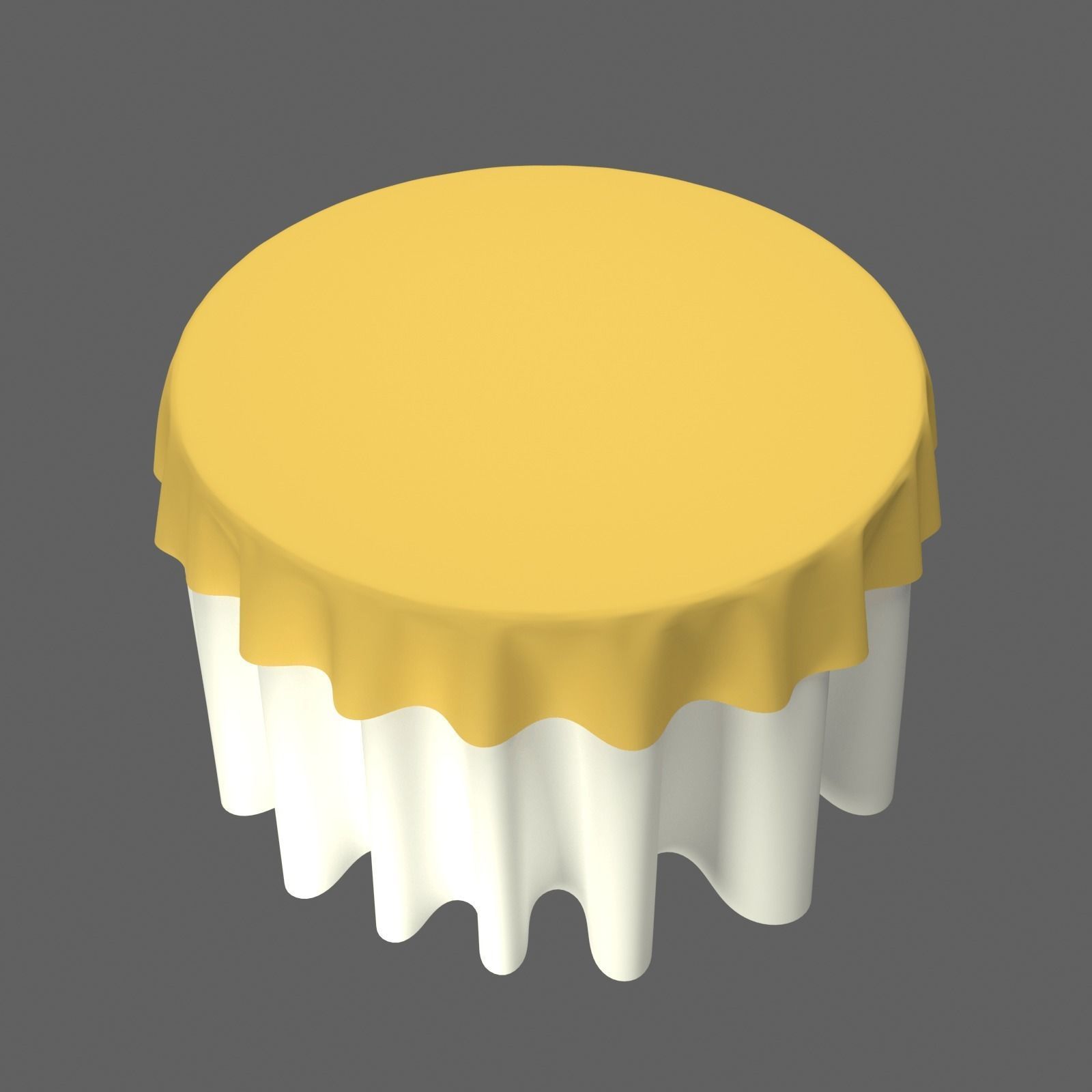 Restaurant Table LD3D0003 3D model_2