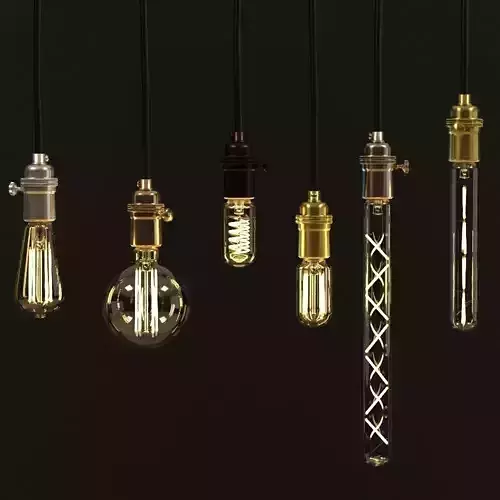 Decorative Edison LED Tube Set E24 with Sockets