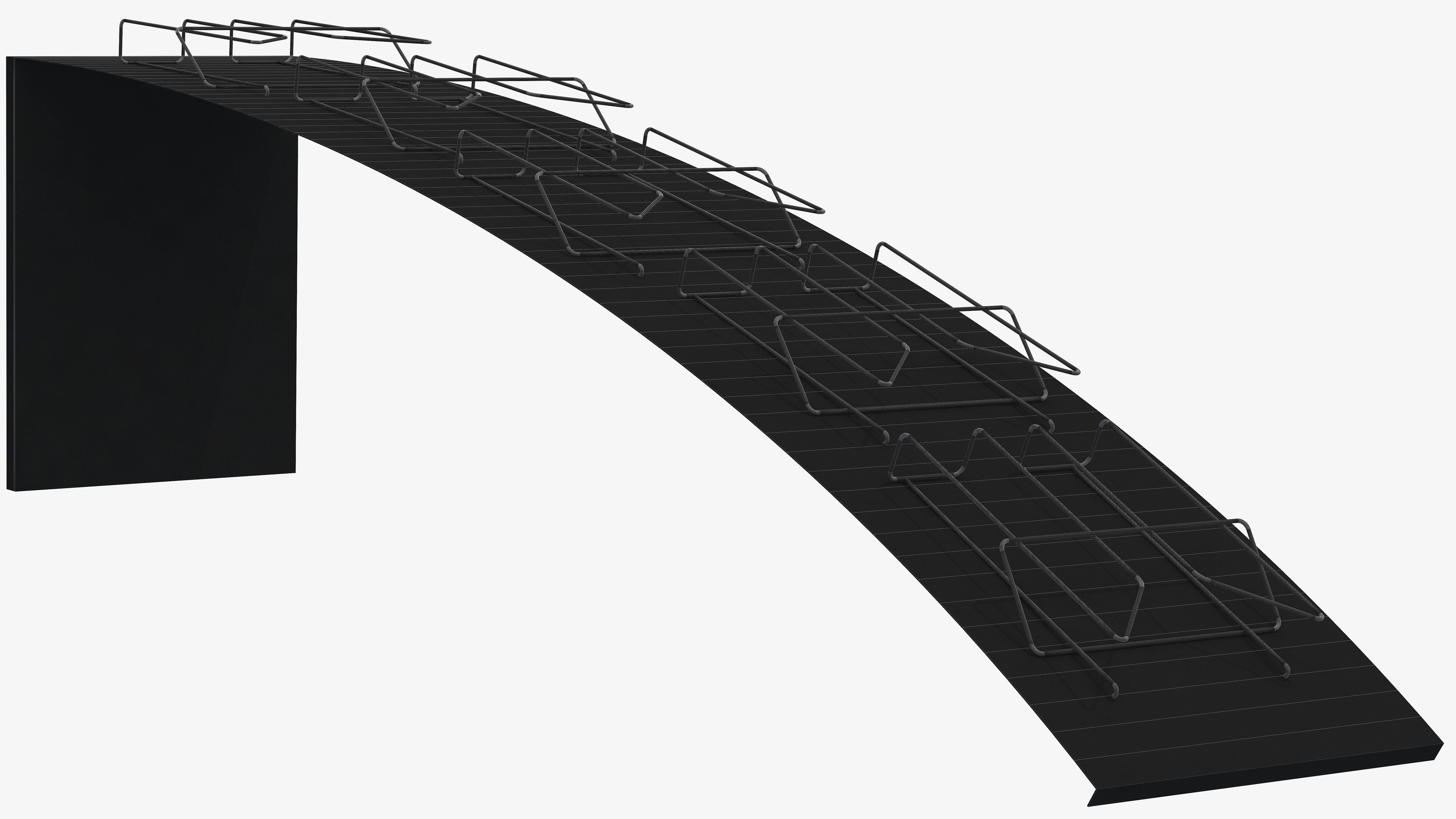 Brochure holder - Sail 3D model_12