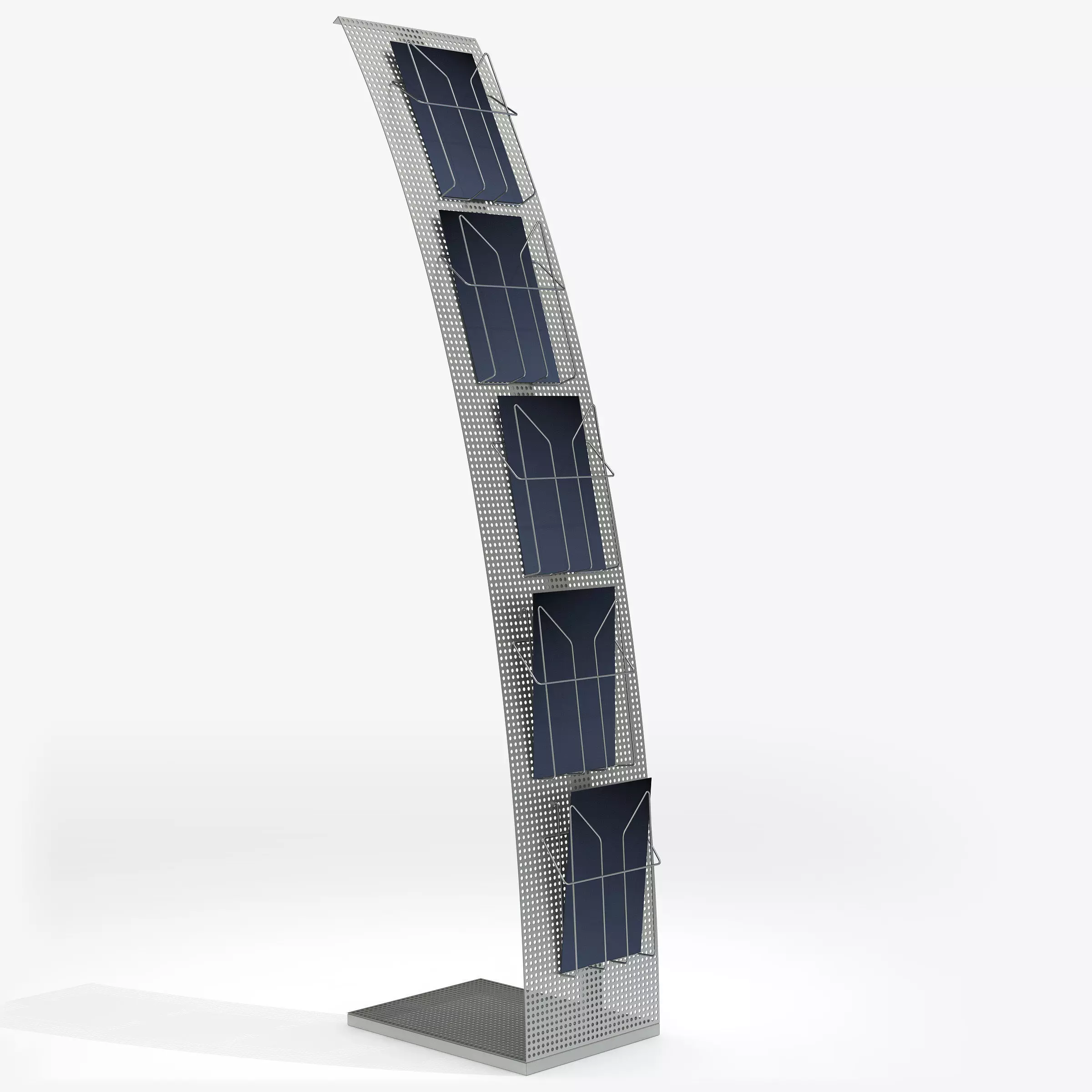 Brochure holder - Sail 3D model_0