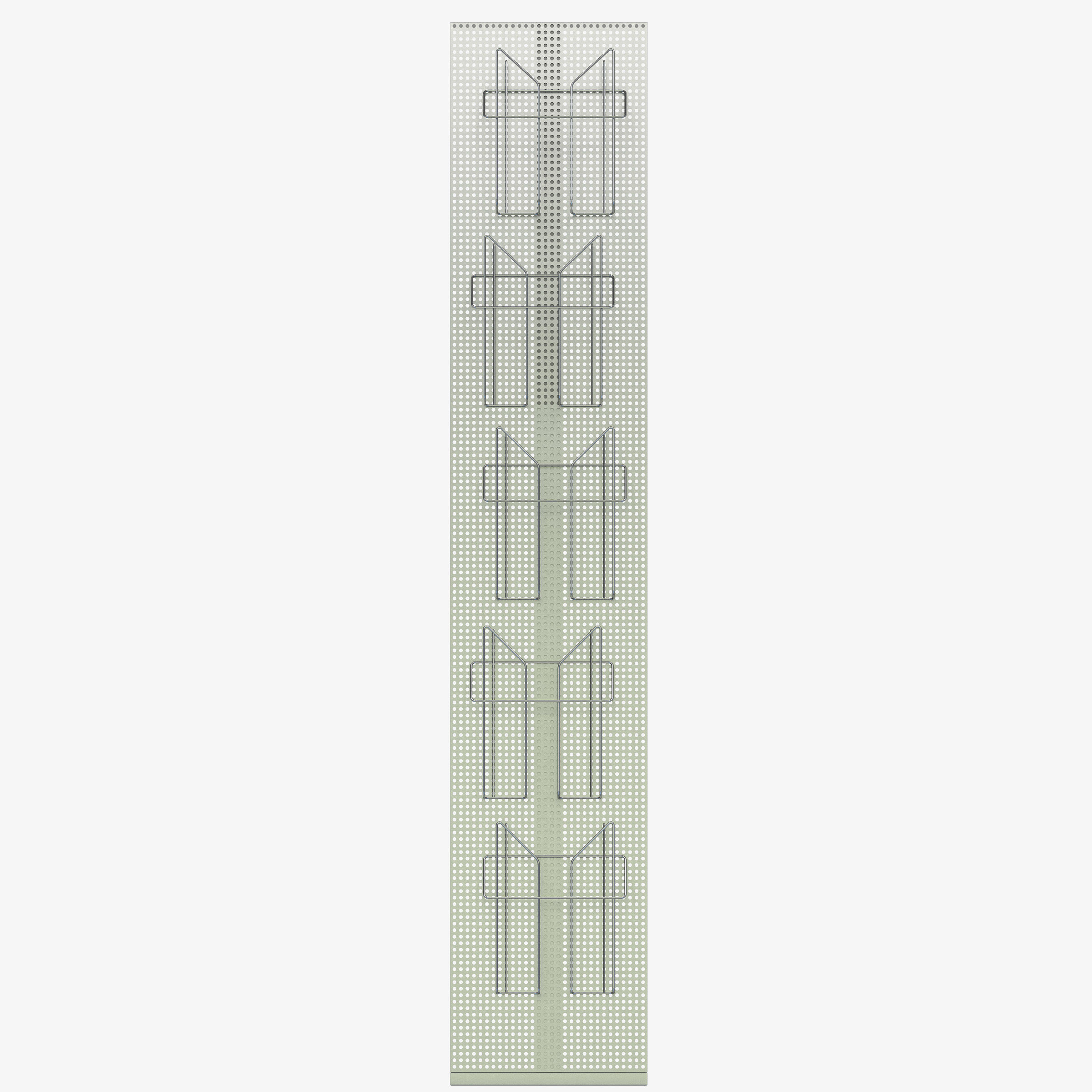 Brochure holder - Sail 3D model_7