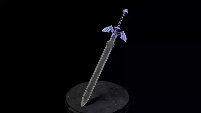 MASTER SWORD The Legend Of Zelda 3D model
