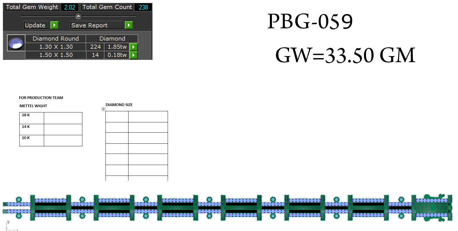 Women bracelets 3dm stl render detail 3D print model 3D print model_4