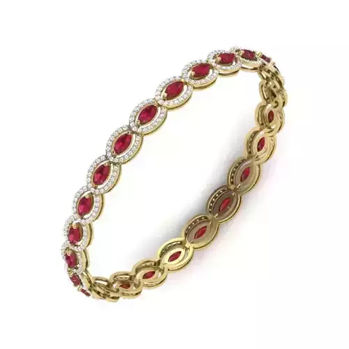 Women bangles 3dm stl render detail 3D print model